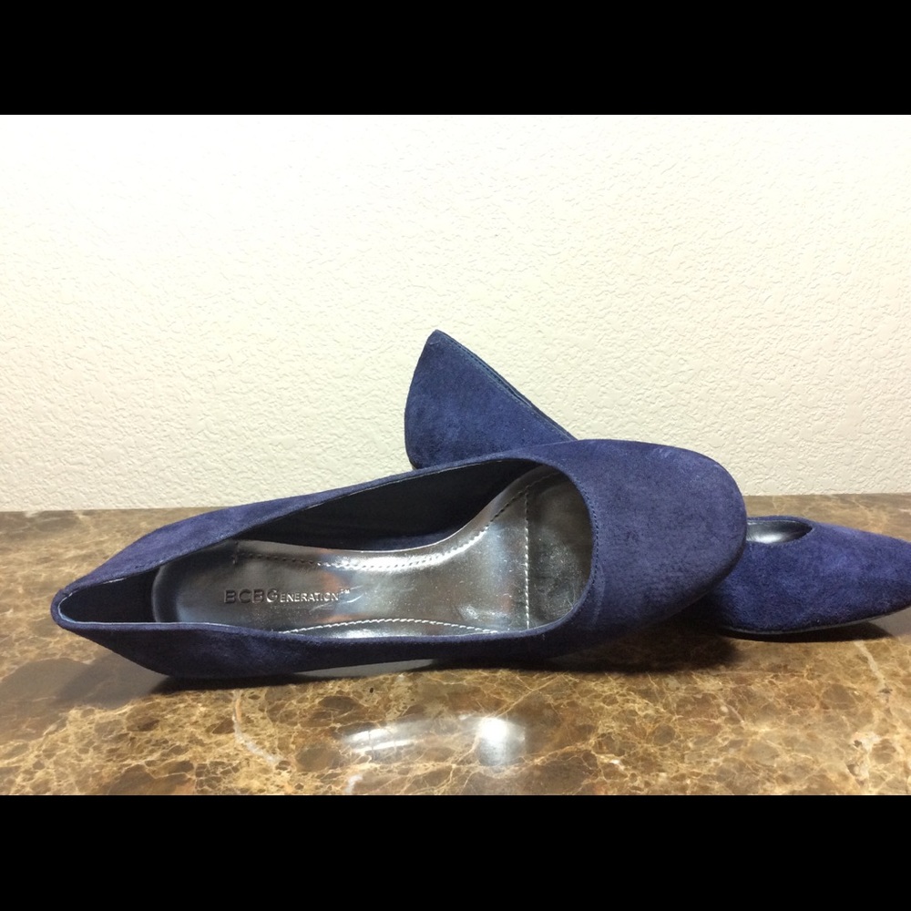 Bcbg Generation Bumby Suede Close Toe Pumps View 6